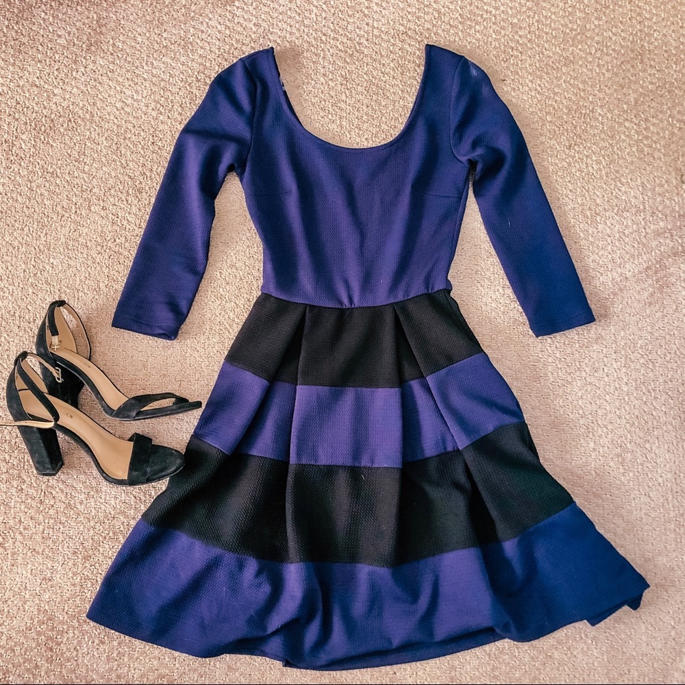 Color block dress